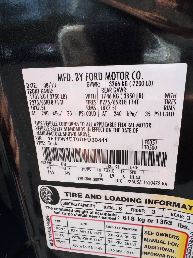 2013 Ford F-150 Lariat - Photo 11